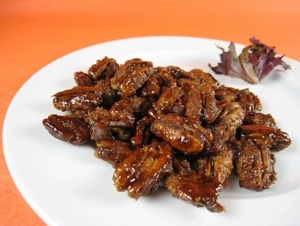 Balsamic Candied Pecans