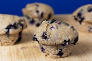 Vegan Blueberry Muffins or Bread