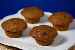 Vegan Carrot Cake Muffins or Bread