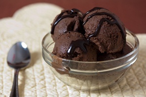 Vegan Double Chocolate Brownie Chocolate Chunk Ice Cream