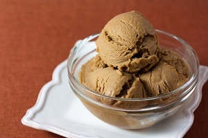 Vegan Hazelnut Coffee Ice Cream