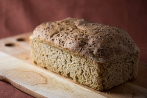 Easy Vegan Rye Bread