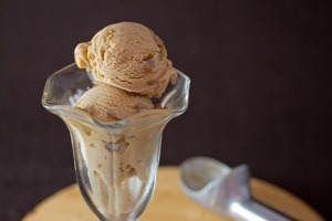 Vegan Ginger Snap Cookie Ice Cream