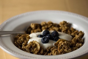 Vegan Banana Walnut Granola