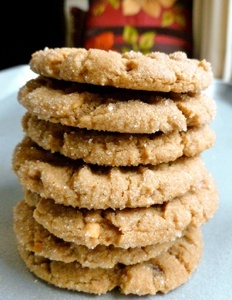 Vegan Peanut Butter Cookies | Gluten-free